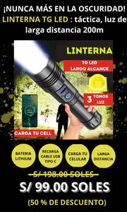 SUPER LINTERNA LED